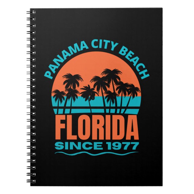 Panama City Beach Florida Anteckningsbok (Framsidan)