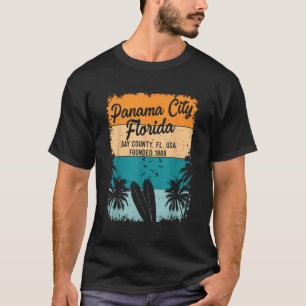 Panama City Beach Florida FL Souvenirer Present Mä T Shirt