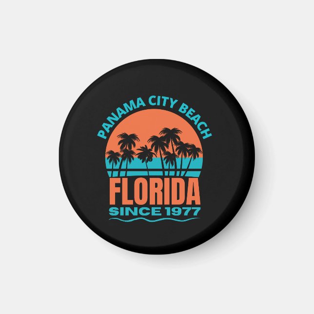 Panama City Beach Florida Magnet (Framsidan)