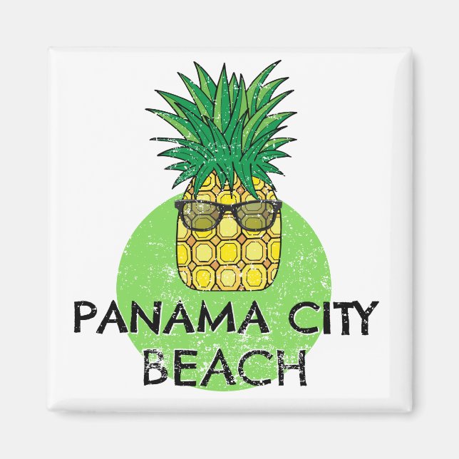 Panama City Beach Florida Magnet (Framsidan)