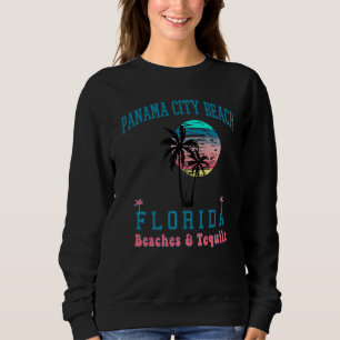Panama City Beach Florida Retro Vintage Handflatan T Shirt