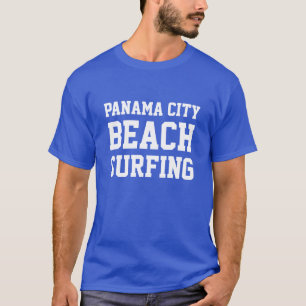 Panama City Beach Florida Surfing T Shirt