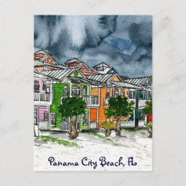 Panama City Beach Florida tropisk konst gåvor Vykort