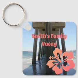 Panama City Beach Florida Vacation, CUSTOMIZE IT! Nyckelring