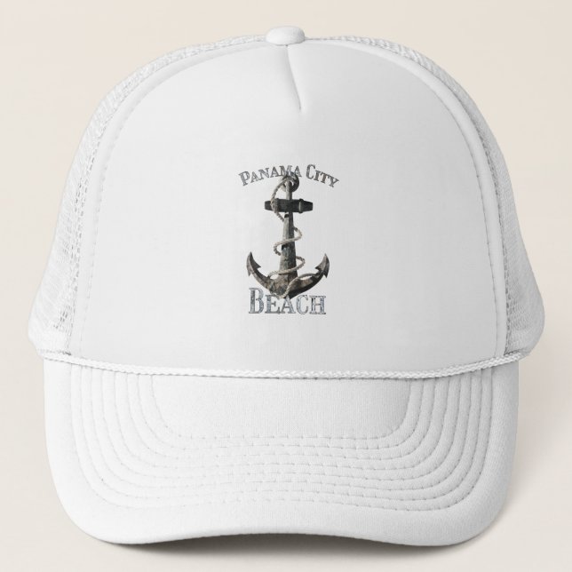 Panama City Beach Florida Vacation Nautical Anchor Keps (Framsida)