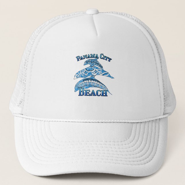 Panama City Beach Florida Vacation Tribal Dolphins Keps (Framsida)