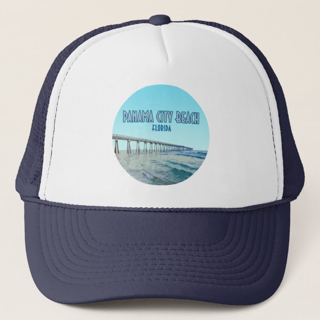 Panama City Beach Florida Vintage Keps (Framsida)