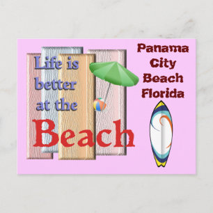 Panama City Beach Florida - vykort