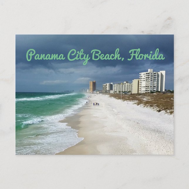 Panama City Beach, Florida Vykort (Framsida)
