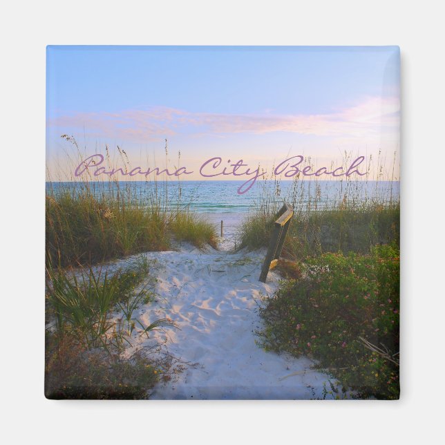 PANAMA CITY BEACH - Kylmagnet Magnet (Framsidan)