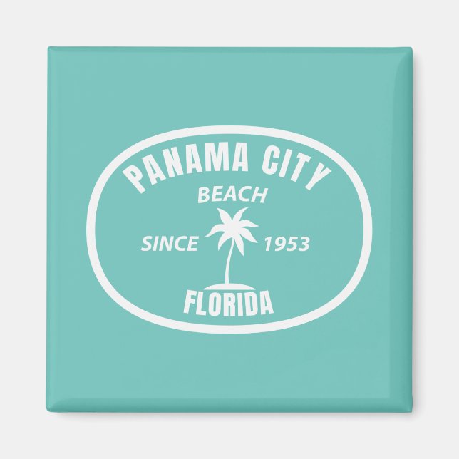 Panama City Beach Magnet (Framsidan)