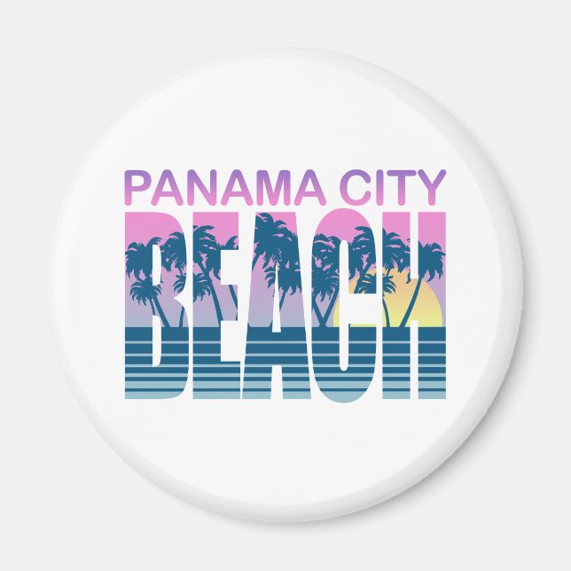 Panama City Beach Magnet (Framsidan)
