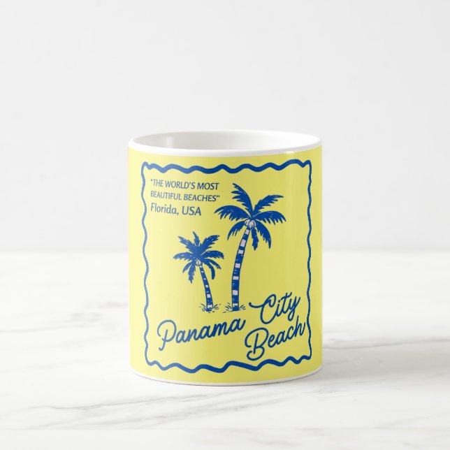 Panama City Beach-mugg Kaffemugg (Center)