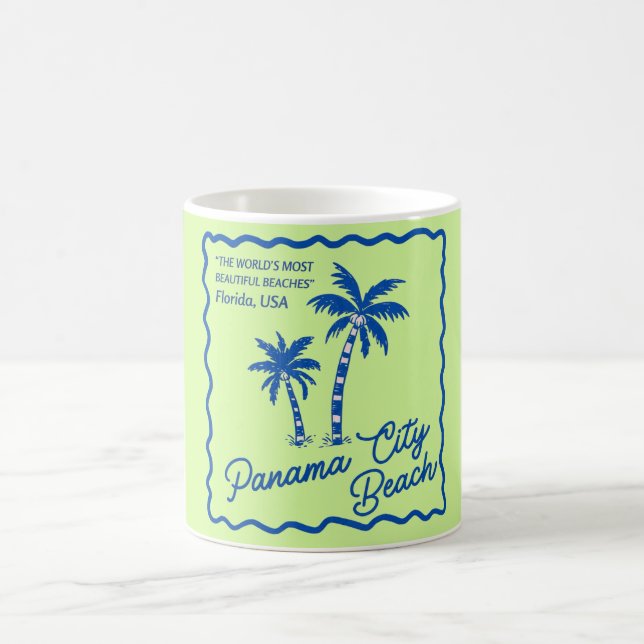 Panama City Beach-mugg Kaffemugg (Center)