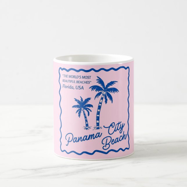 Panama City Beach-mugg Kaffemugg (Center)