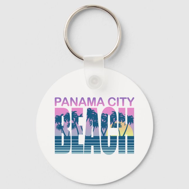Panama City Beach Nyckelring (Framsida)