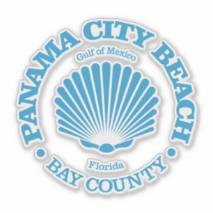 Panama City Beach (säsongsbundet) Klistermärken