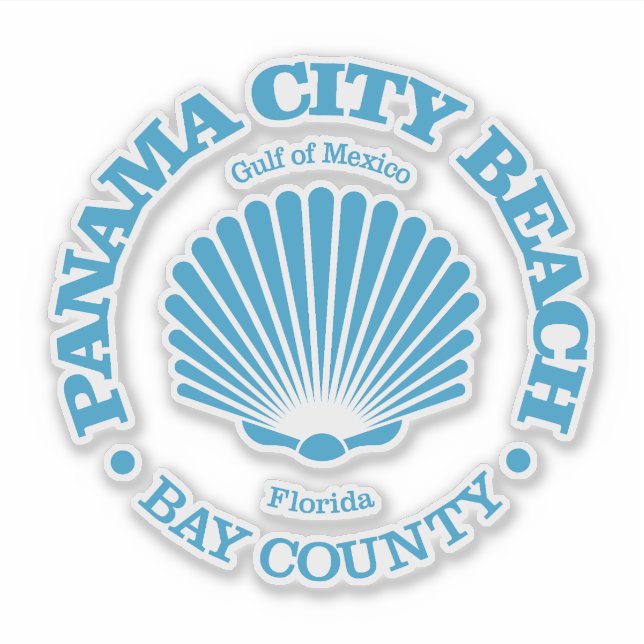 Panama City Beach (säsongsbundet) Klistermärken (Framsida)