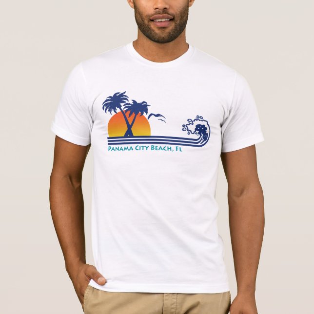 Panama City Beach T Shirt (Framsida)