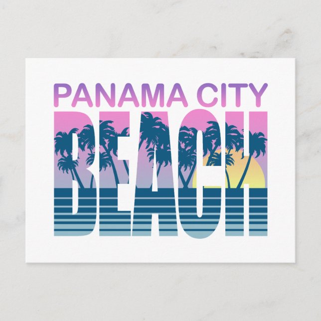 Panama City Beach Vykort (Framsida)