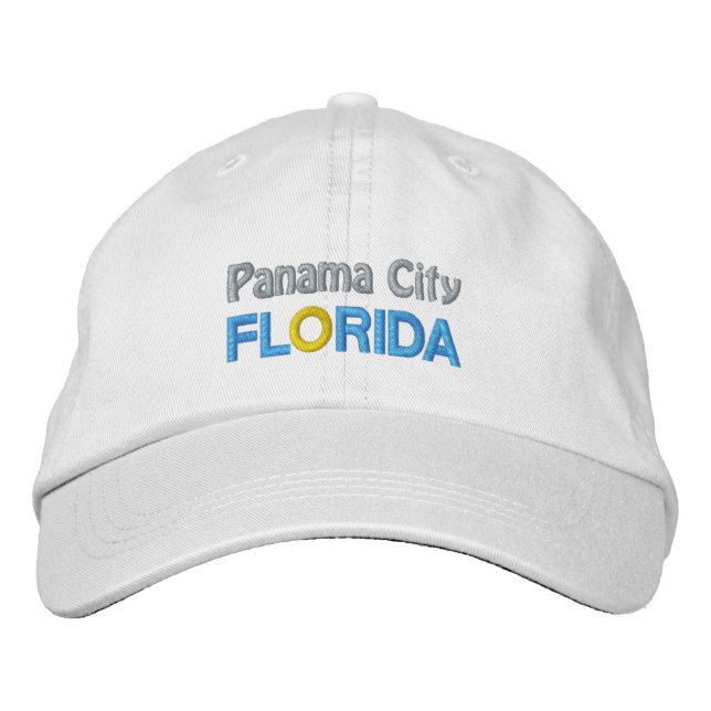 PANAMA CITY cap Broderad Keps (Framsida)