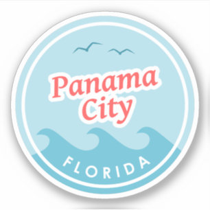 Panama City Florida Klistermärken