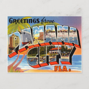 Panama City Florida Vykort