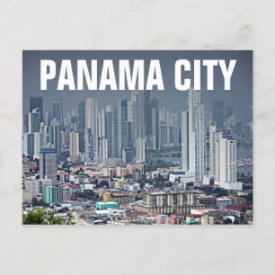 Panama City horisont Vykort
