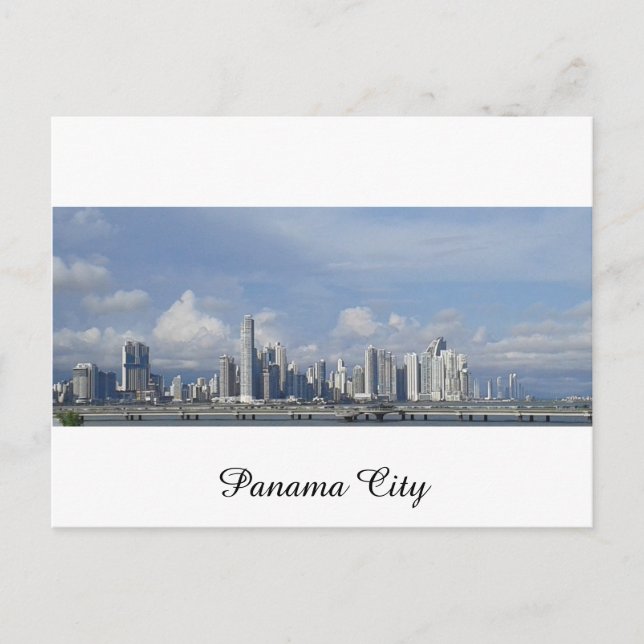 Panama City Postcard Vykort (Framsida)