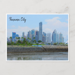 Panama City Skyline Vykort