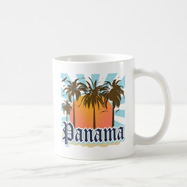 Panama City souvenir Kaffemugg (Höger)