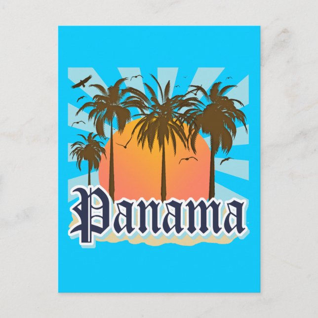 Panama City Souvenir Vykort (Framsida)