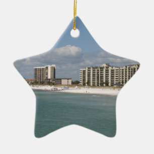 Panama City strand, Florida Julgransprydnad Keramik
