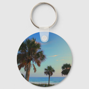 Panama City strand, Florida palmträd Nyckelring