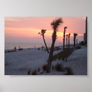 Panama City strand Florida Poster