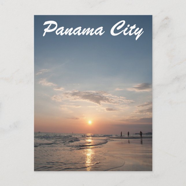 Panama City strand Vykort (Framsida)