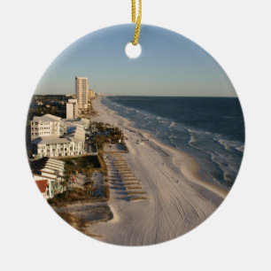 Panama City strandFlorida bild Julgransprydnad Keramik