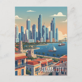 Panama City Travel Vykort