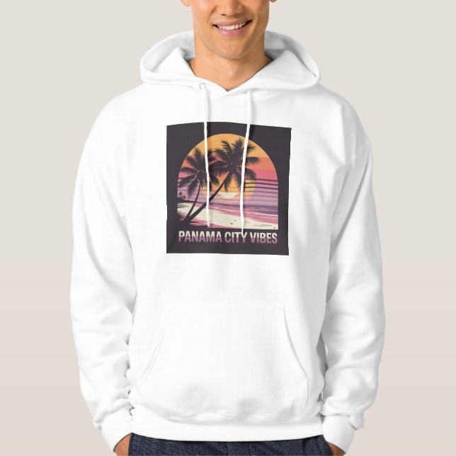 Panama City Vibes Hoodie (Framsida)