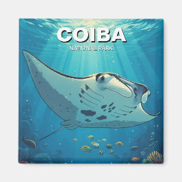 Panama Coibas nationalpark Travel Magnet