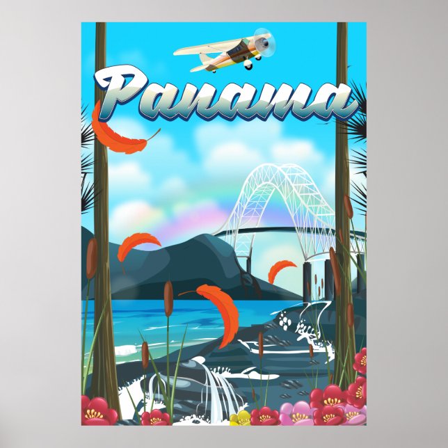 Panama flod semester tryck (Framsidan)