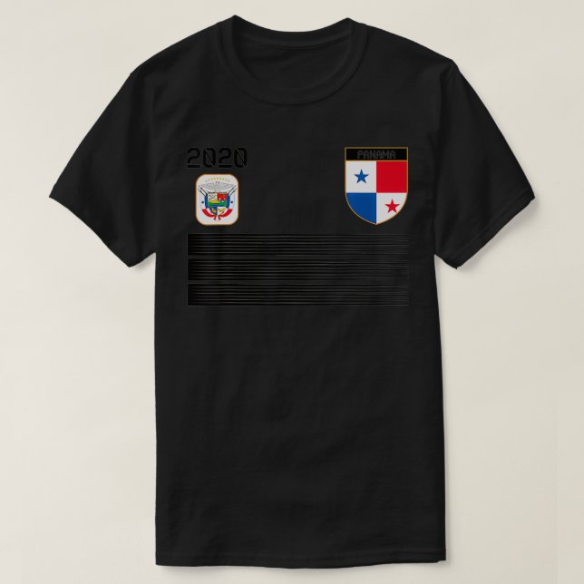 Panama Football Jersey 2020 Panama Ocer T Shirt (Design framsida)
