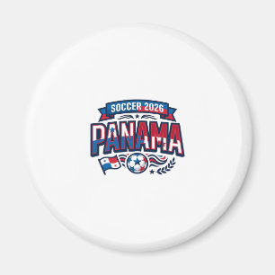 Panama Fotboll 2026 Fotboll Fet Land Typografi Magnet