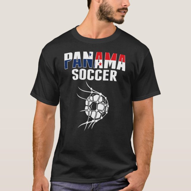 Panama-fotbolls-bollar i Panamas fotboll T Shirt (Framsida)