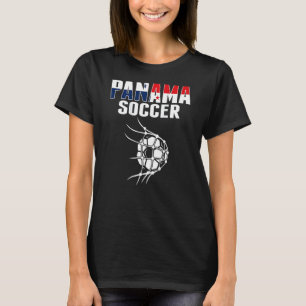 Panama-fotbolls-bollar i Panamas fotboll T Shirt