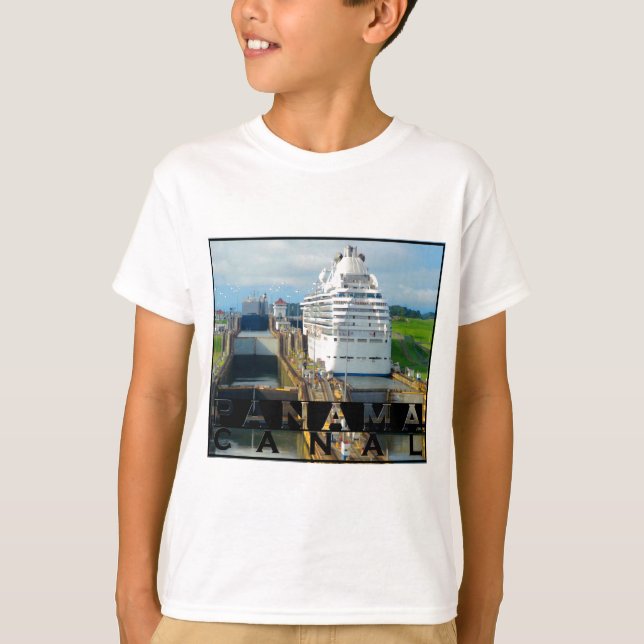 Panama kanal t shirt (Framsida)