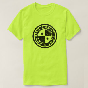 Panama-kanal, Zon cirkel Tee Shirt