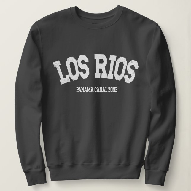 Panama-kanalen Zon: Los Rios T Shirt (Design framsida)