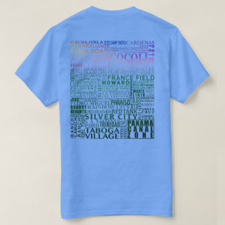 Panama-kanalen Zon varje plats (Tropical Sunset) Tee