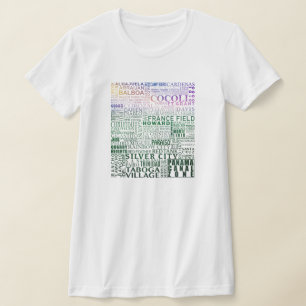 Panama-kanalen Zon varje plats (Tropical Sunset) Tee Shirt
